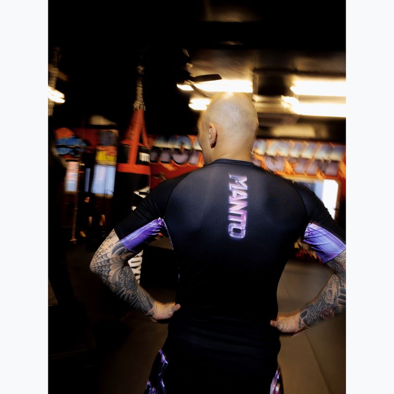 Rashguard MANTO Mirage Rashguard negru