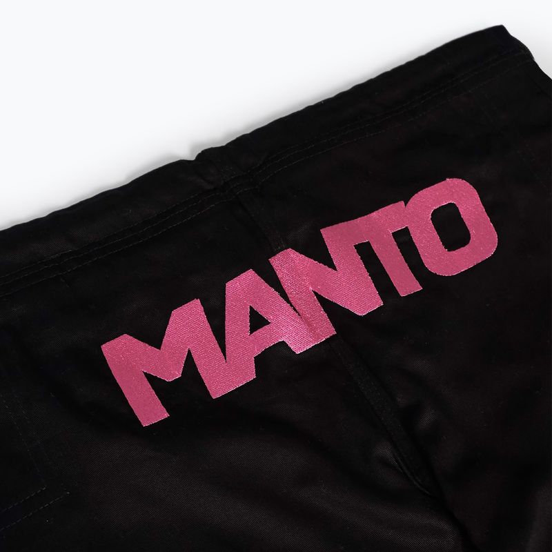 GI pentru BJJ MANTO Rise 2.0 black/pink 11