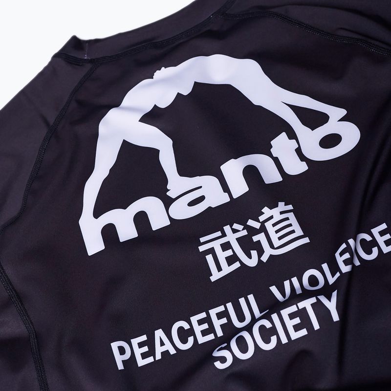 MANTO Society Rashguard negru 4