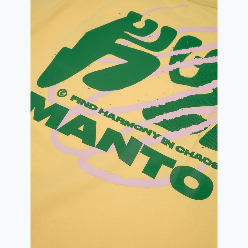 Tricou pentru femei  MANTO Harmony Oversize żółty 3