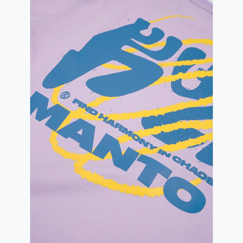 Tricou pentru femei  MANTO Harmony Oversize lilowy