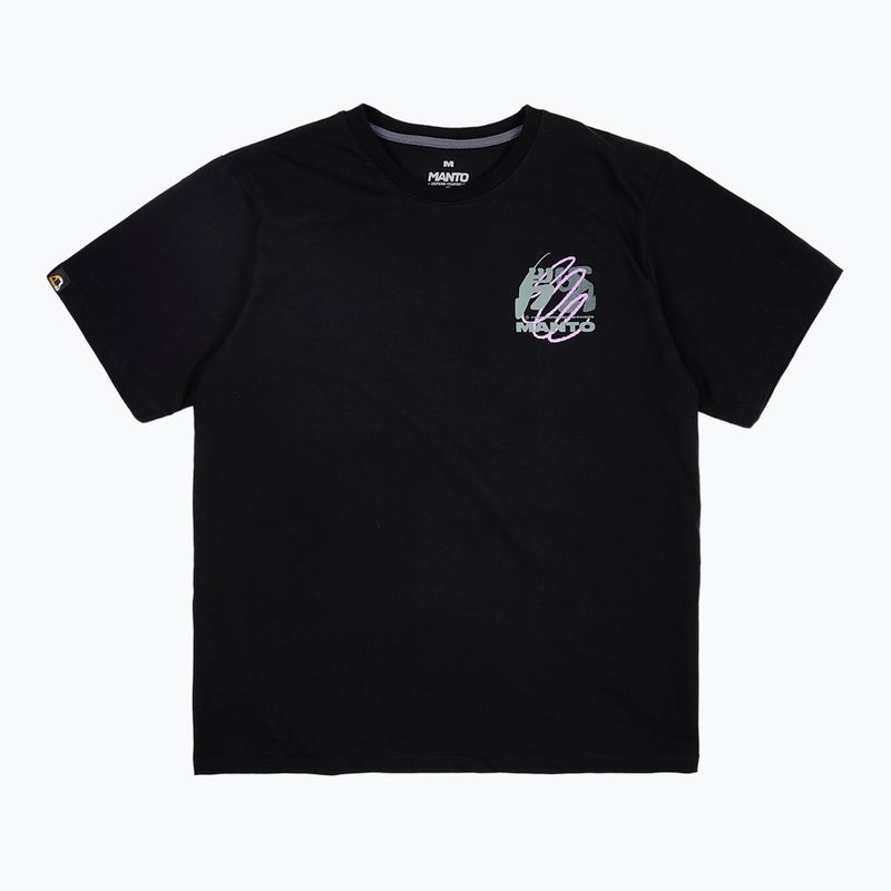 Tricou pentru femei  MANTO Harmony Oversize czarny