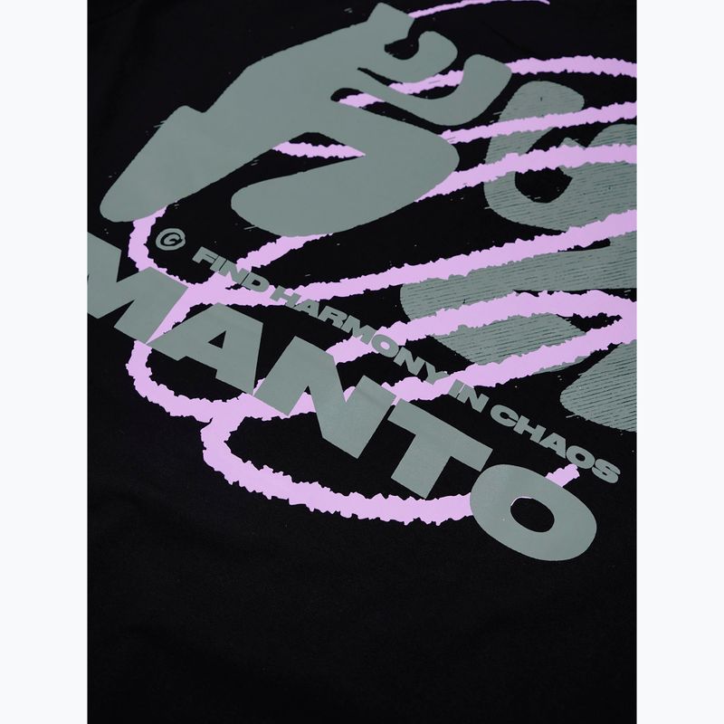 Tricou pentru femei  MANTO Harmony Oversize czarny 3