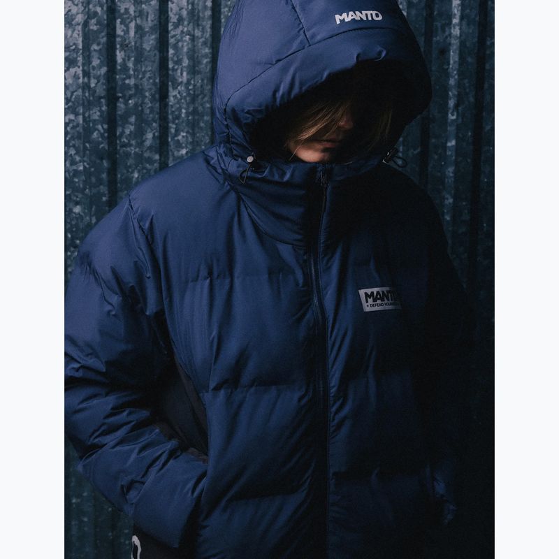 Geacă de iarnă pentru bărbați MANTO Defend bleumarin 7