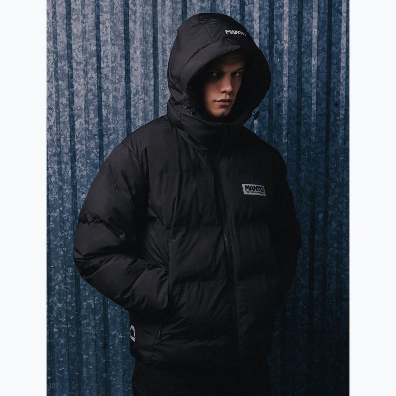 Geacă de iarnă pentru bărbați MANTO Defend negru 7
