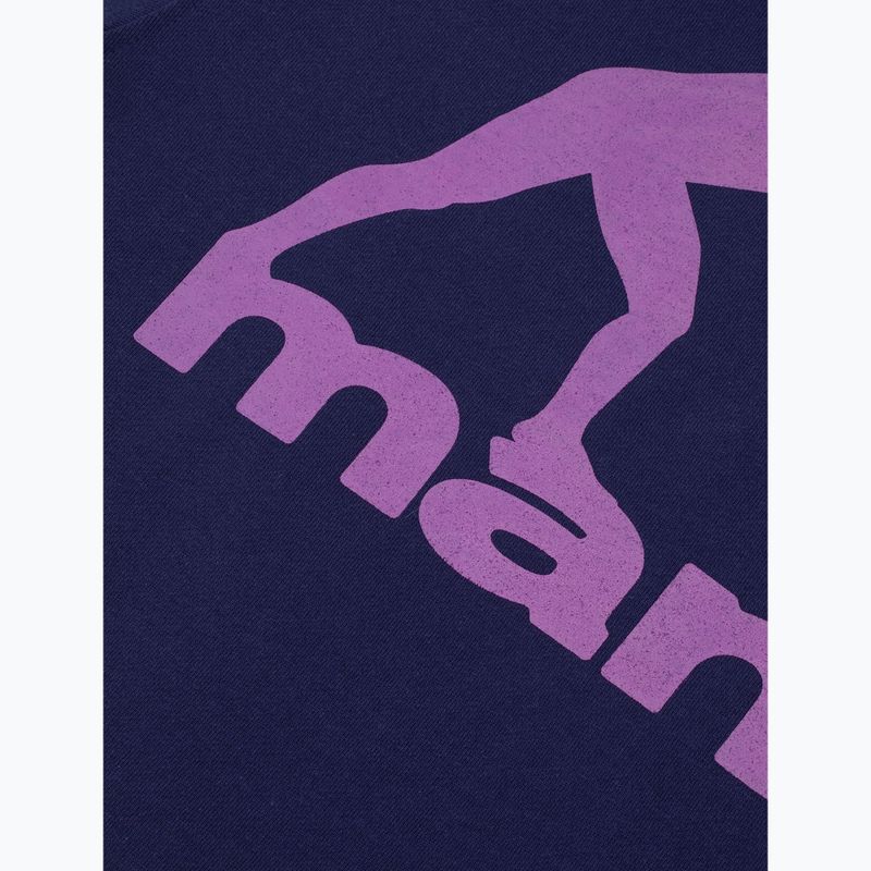 Hanorac bărbătesc MANTO Peaceful Violence Hoody bleumarin 8