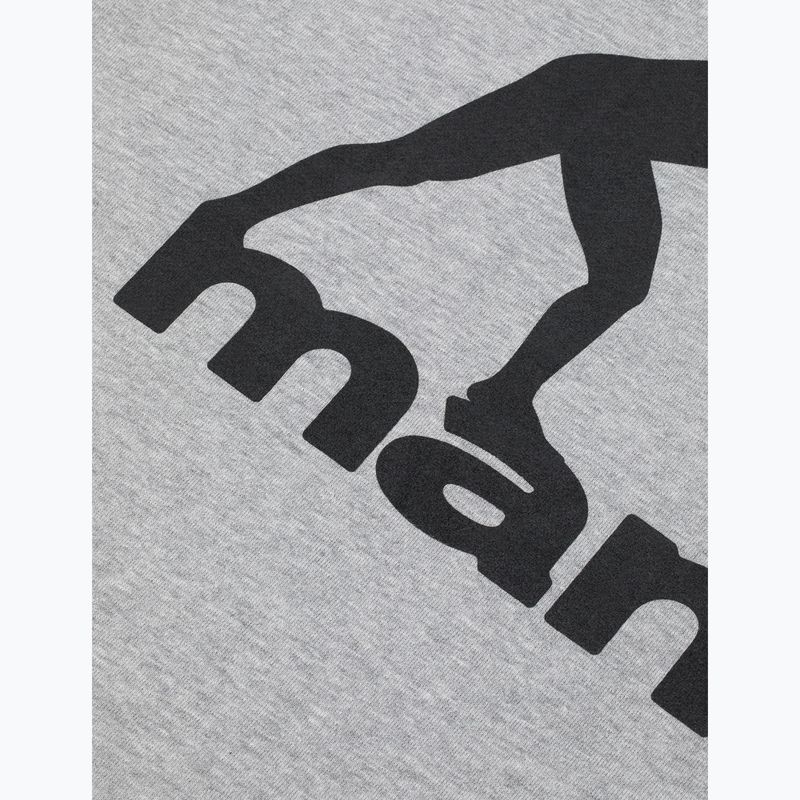 Hanorac bărbătesc MANTO Peaceful Violence Hoody gri 7