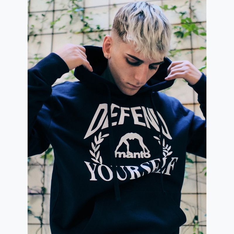 Bluză pentru bărbați MANTO Defend Hoody bleumarin 4