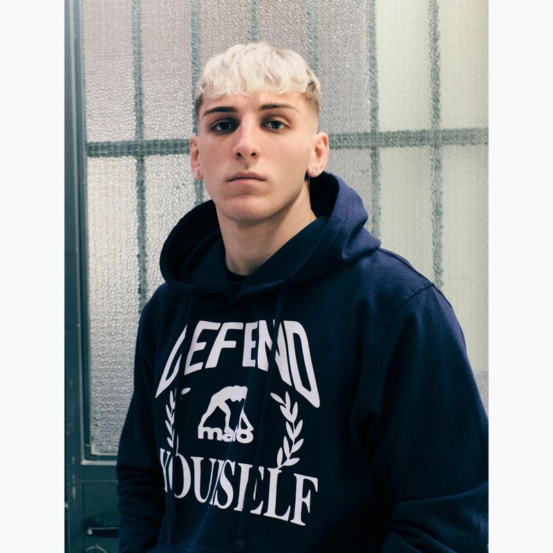 Bluză pentru bărbați MANTO Defend Hoody bleumarin 5
