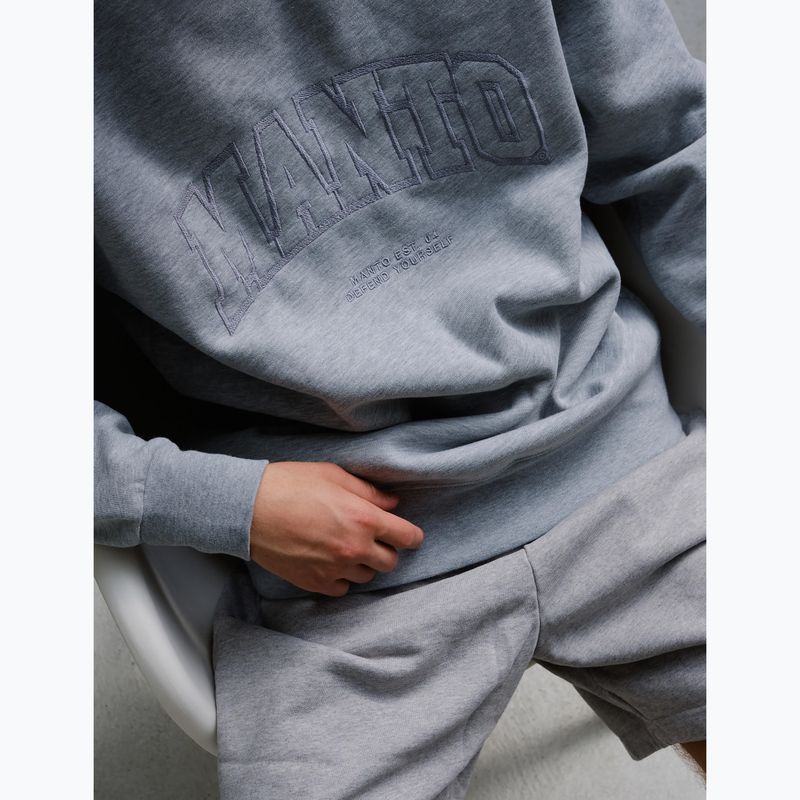 Bluză pentru bărbați MANTO Varsity 26 Hoody melanj 6