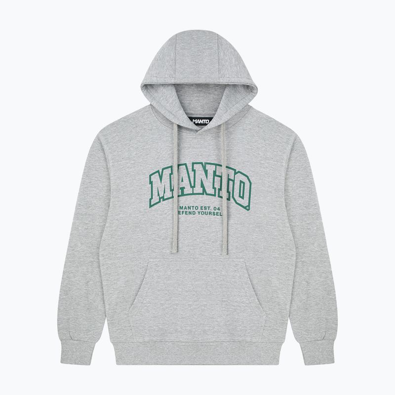 Bluză pentru bărbați MANTO Varsity 26 Hoody melanj