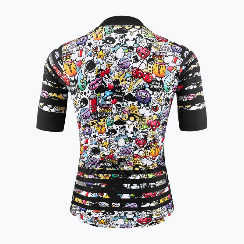 Quest Wow Brains tricou de ciclism pentru bărbați Quest Wow Brains 2