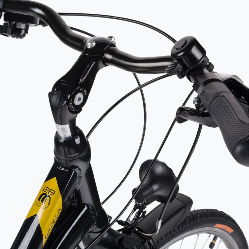 Bicicleta de trekking pentru femei Romet Gazela negru/galben R22A-TRE-28-19-P-468 6