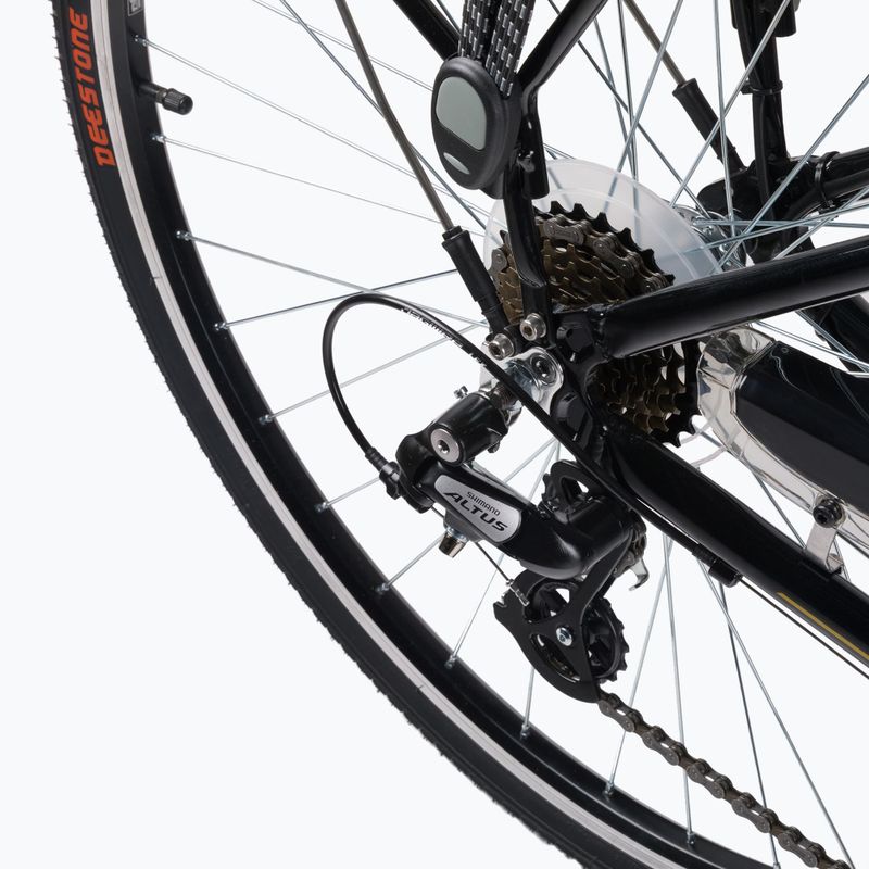 Bicicleta de trekking pentru femei Romet Gazela negru/galben R22A-TRE-28-19-P-468 11