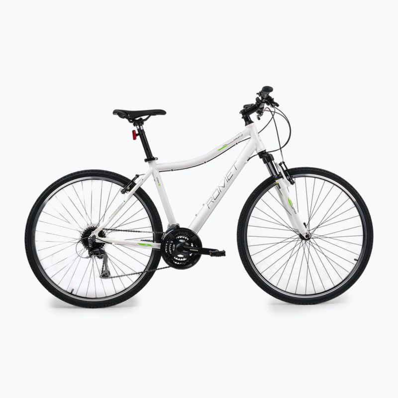 Bicicleta de femei Romet Orkan 2 D alb R22A-CRO-28-19-P-350