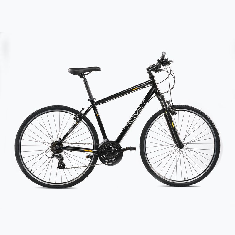 Bicicleta de fitness Romet Orkan M negru și auriu