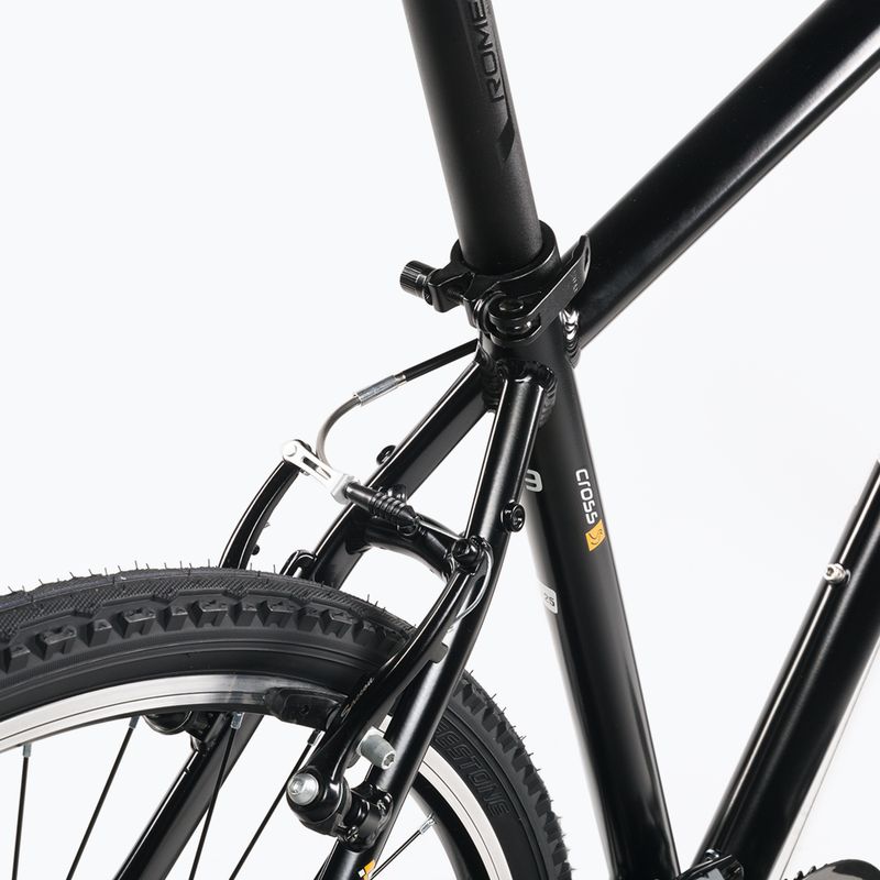 Bicicleta de fitness Romet Orkan M negru și auriu 14