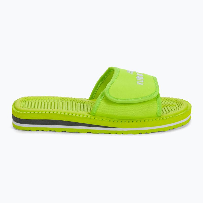 Șlapi cubanezi verde neon KKRZ13 2