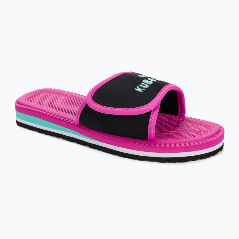 Șlapi Kubota Velcro magenta KKRZ22