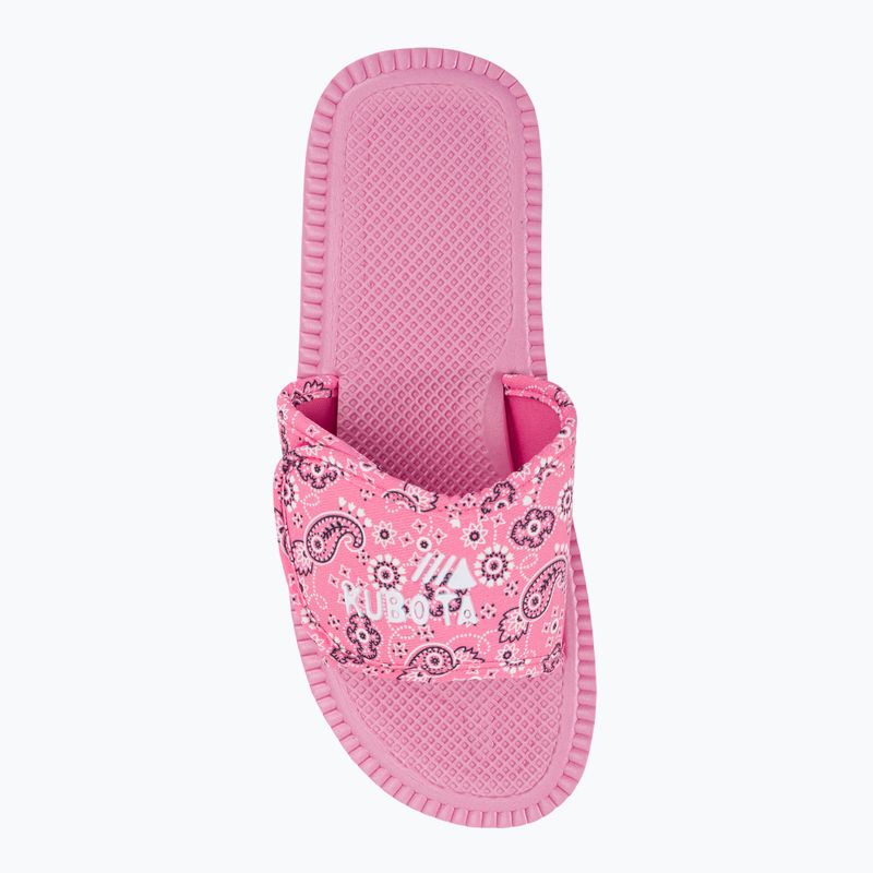 Papuci pentru femei Kubota Bandana roz 6