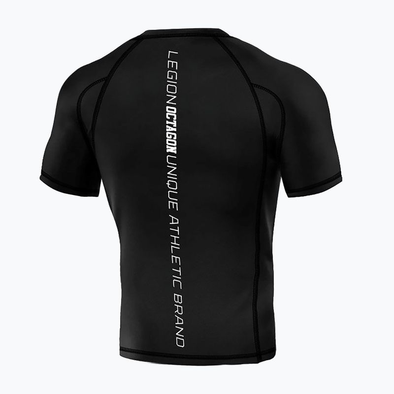 Rashguard pentru bărbați Octagon Legion Premium black 2