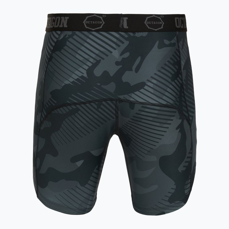 Pantaloni scurți de antrenament pentru bărbați Octagon Legion Black Line black 2