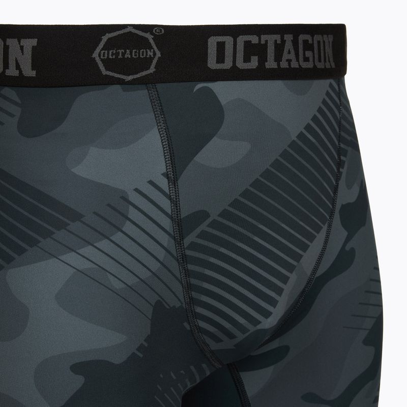 Pantaloni scurți de antrenament pentru bărbați Octagon Legion Black Line black 3