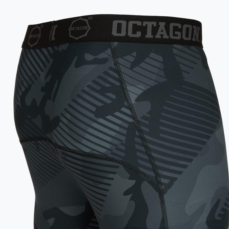 Pantaloni scurți de antrenament pentru bărbați Octagon Legion Black Line black 4