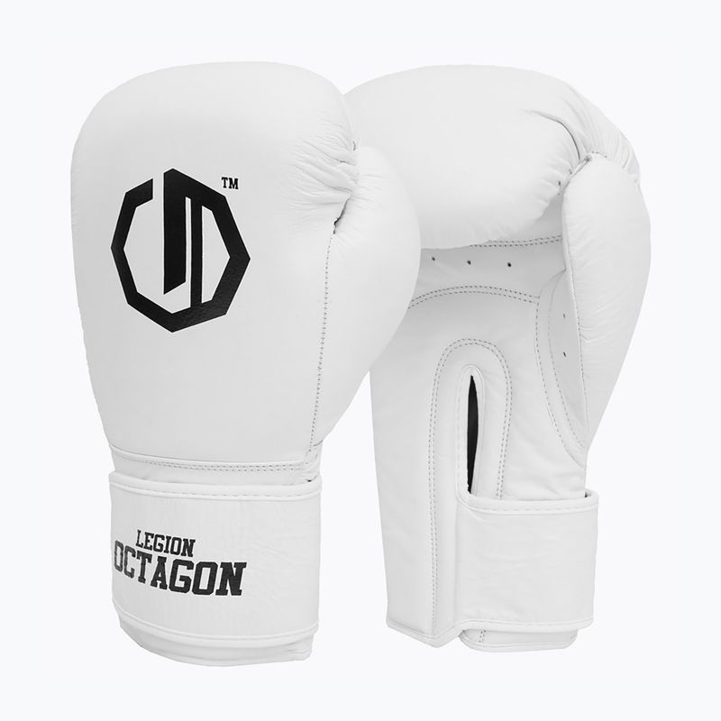 Mănuși de box Octagon Legion Authority white 2