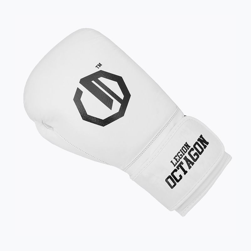 Mănuși de box Octagon Legion Authority white 3