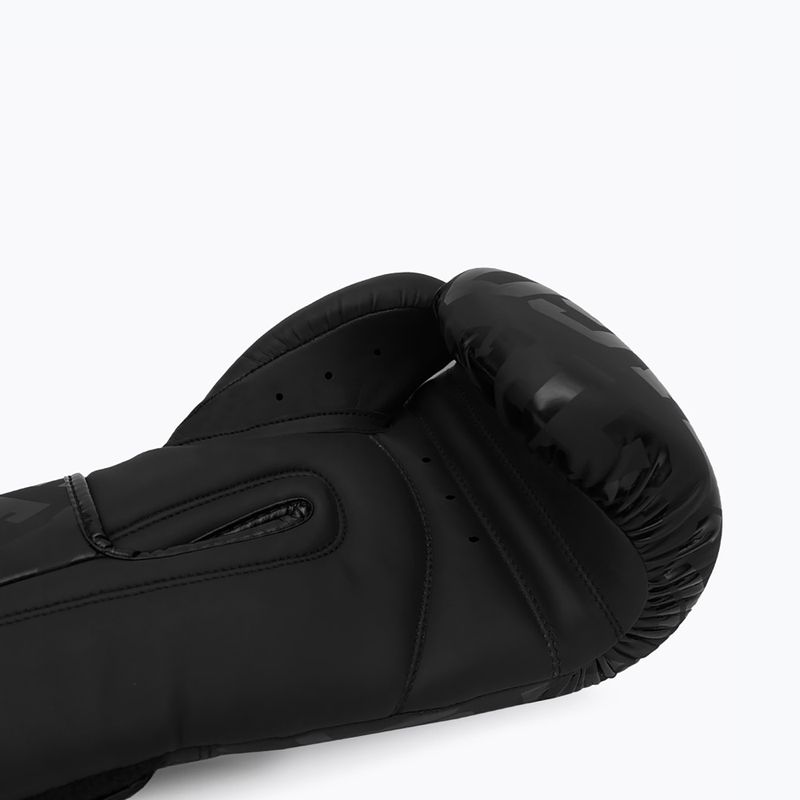 Mănuși de box Octagon Legion Eclipse black/silver 4
