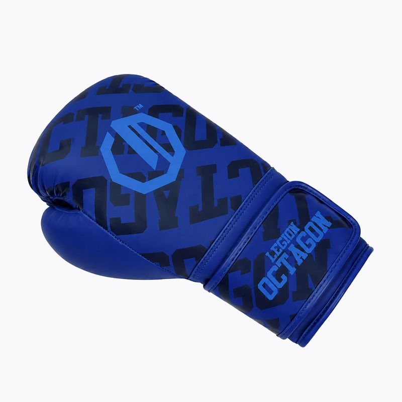 Mănuși de box Octagon Legion Eclipse blue 3