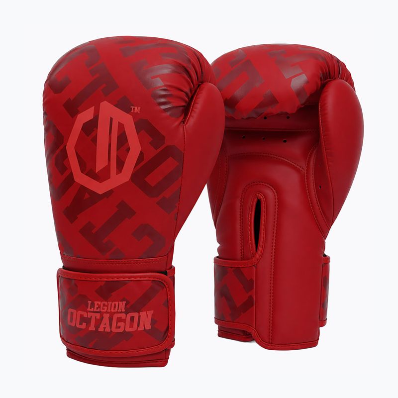 Mănuși de box Octagon Legion Eclipse red 2