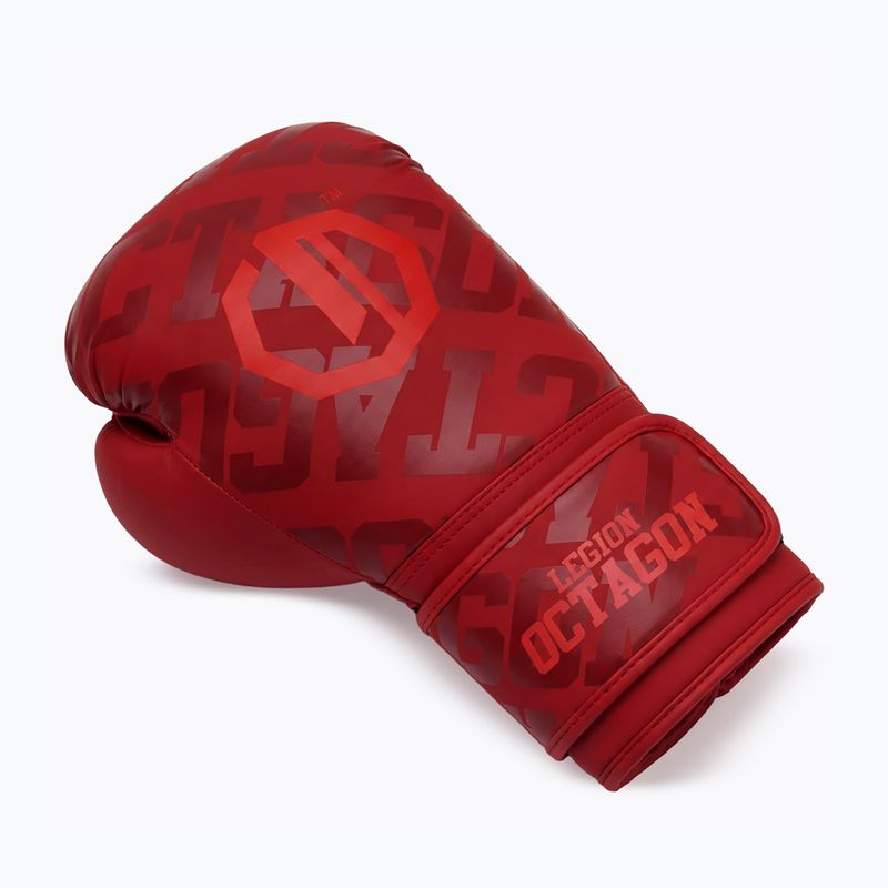 Mănuși de box Octagon Legion Eclipse red 3