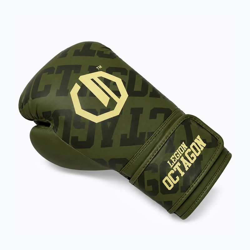 Mănuși de box Octagon Legion Eclipse khaki 3