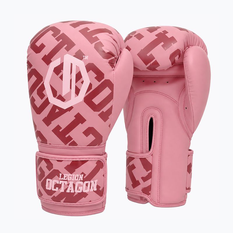 Mănuși de box Octagon Legion Eclipse pink 2