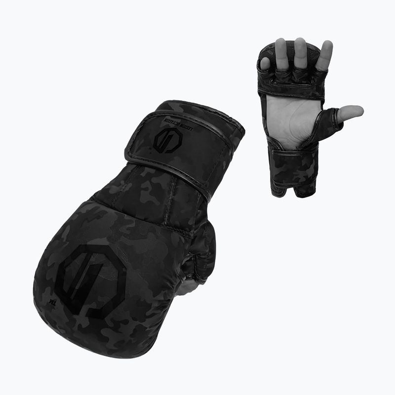 Mănuși de sparring MMA Octagon Legion Shadow Strike MMA black 3