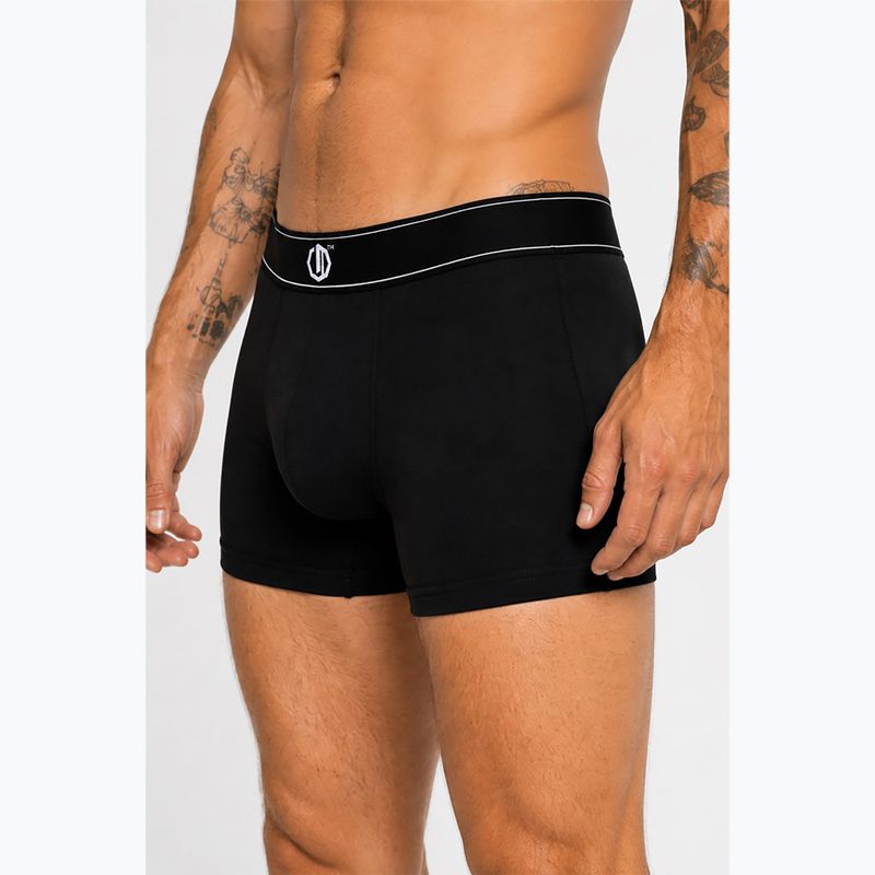 Boxeri pentru bărbați Octagon Legion Logo 3 pack black 3