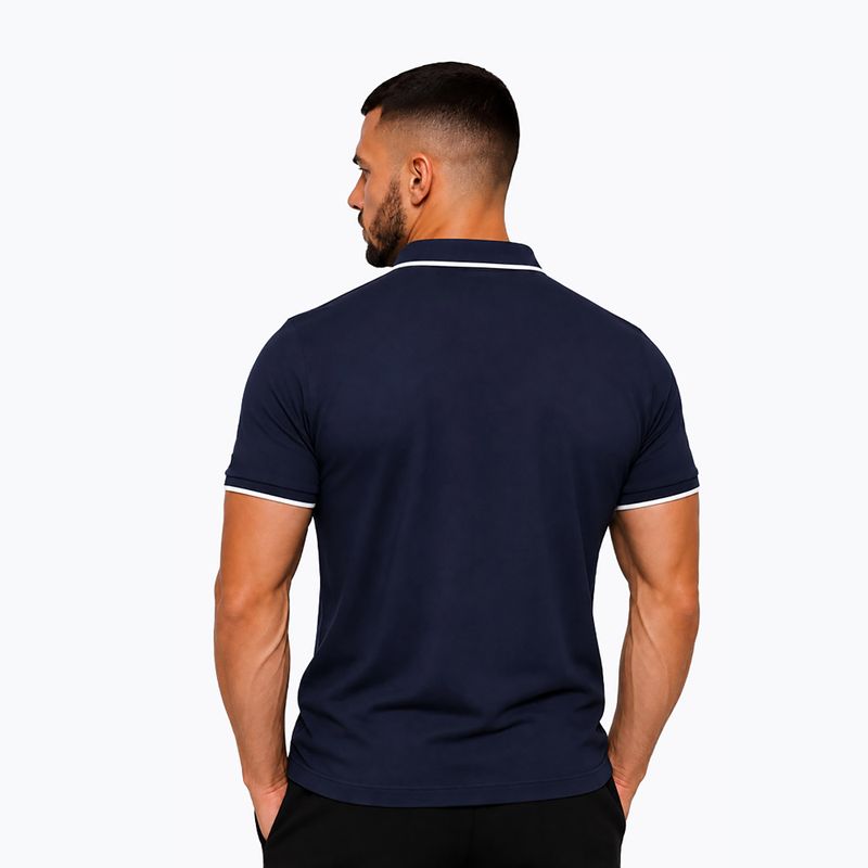 Tricou polo pentru bărbați Octagon LegionTipped HFT Polo dark navy 2