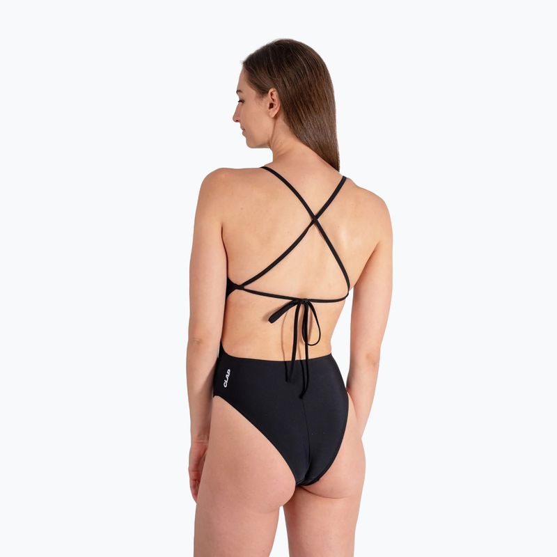 Costum de baie întreg pentru femei Clap Jednowarstwowy Wiązany black 2