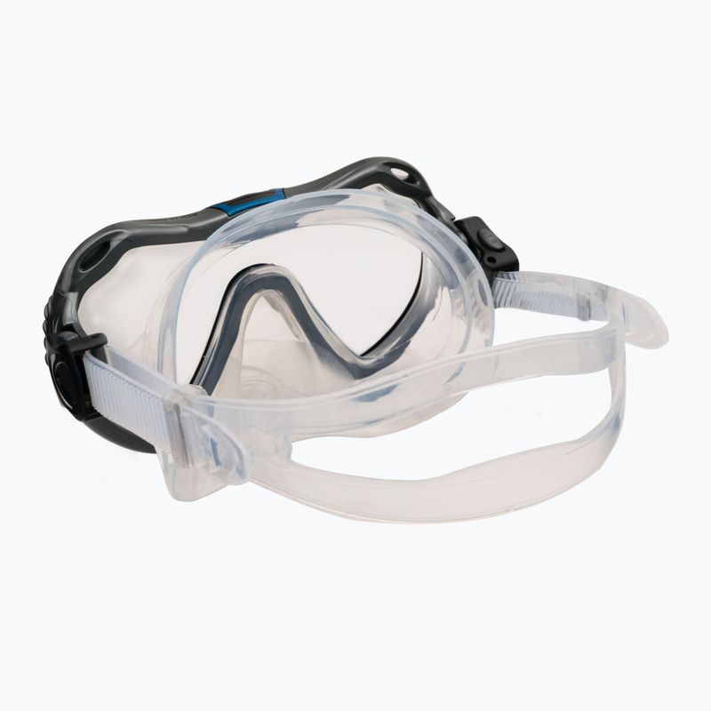 AQUA-SPEED Java + set snorkel Elba albastru 614 4