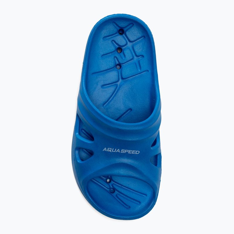 Papuci de baie pentru copii AQUA-SPEED Florida pool flip flops albastru 464 6