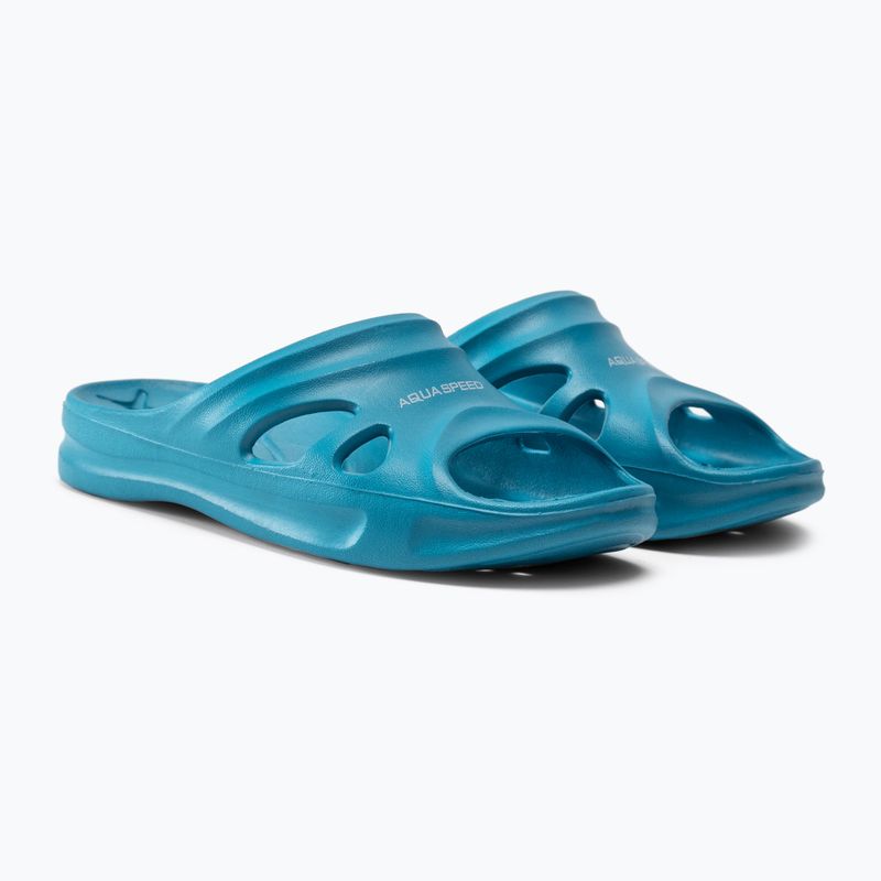 Șlapi de baie pentru copii AQUA-SPEED Florida turquoise 464 5