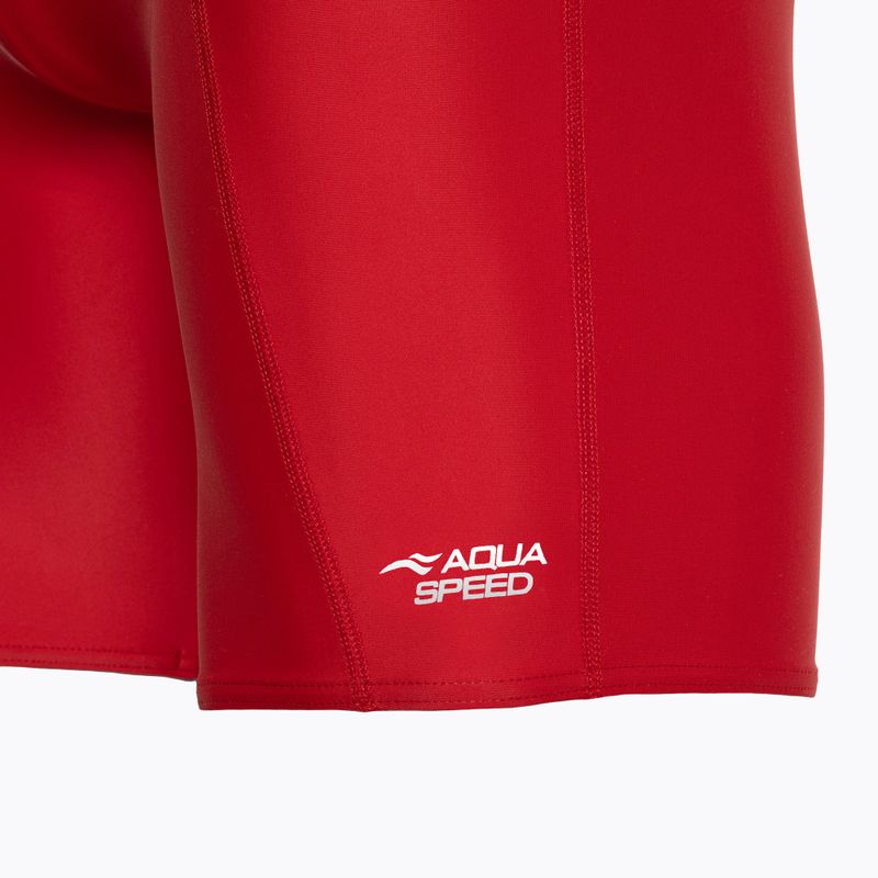 Costume de baie pentru bărbați AQUA-SPEED Long Jammer roșii