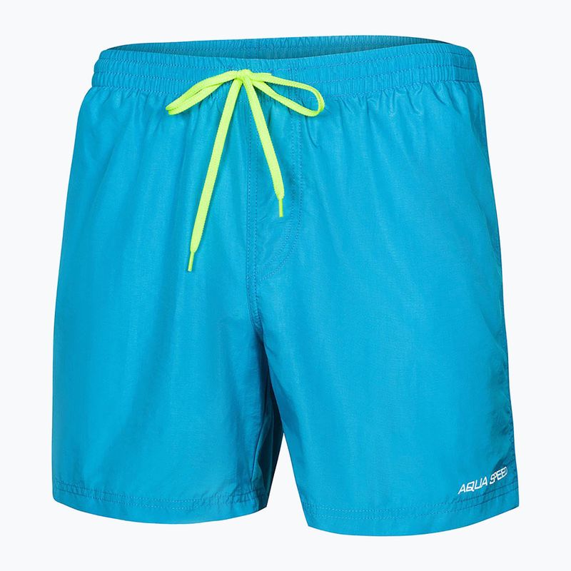 Pantaloni scurți de înot pentru bărbați Aqua Speed Remy turcoaz 342