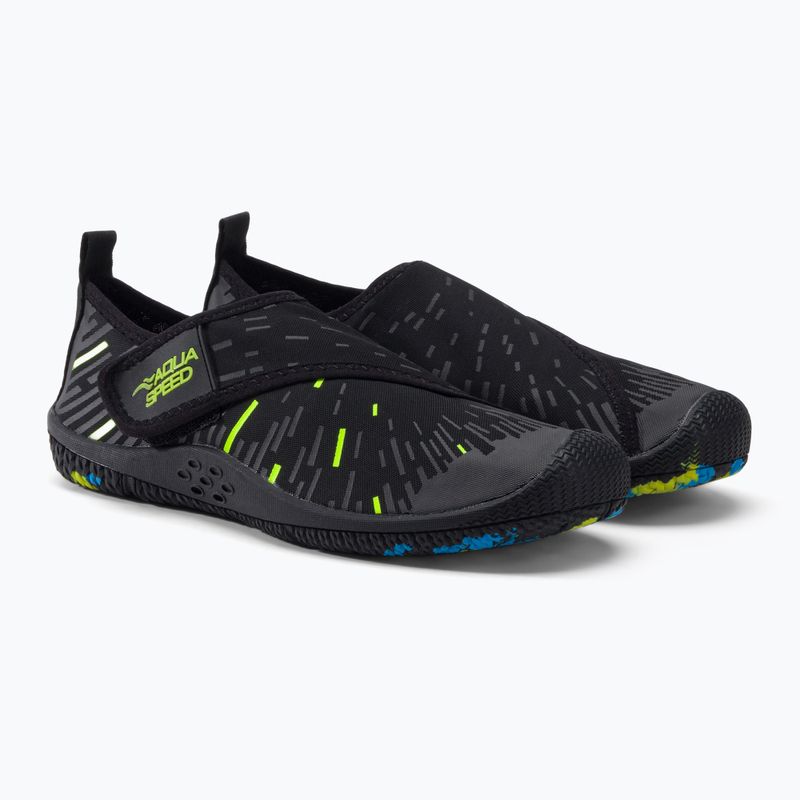 Pantofi de apă AQUA-SPEED Tegu negru 639 5
