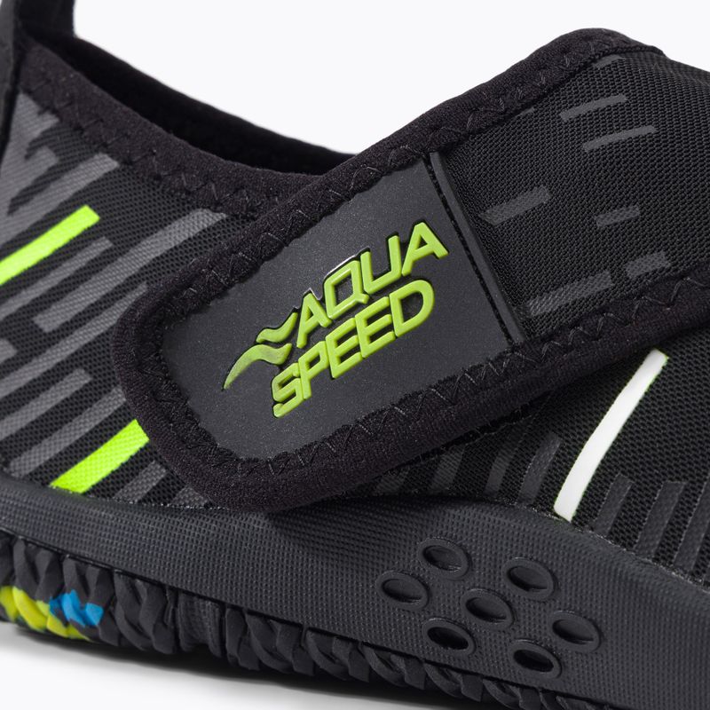 Pantofi de apă AQUA-SPEED Tegu negru 639 7