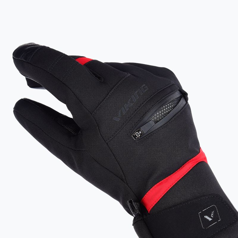 Mănuși de schi Viking Kuruk 2.0 Ski black/red 3