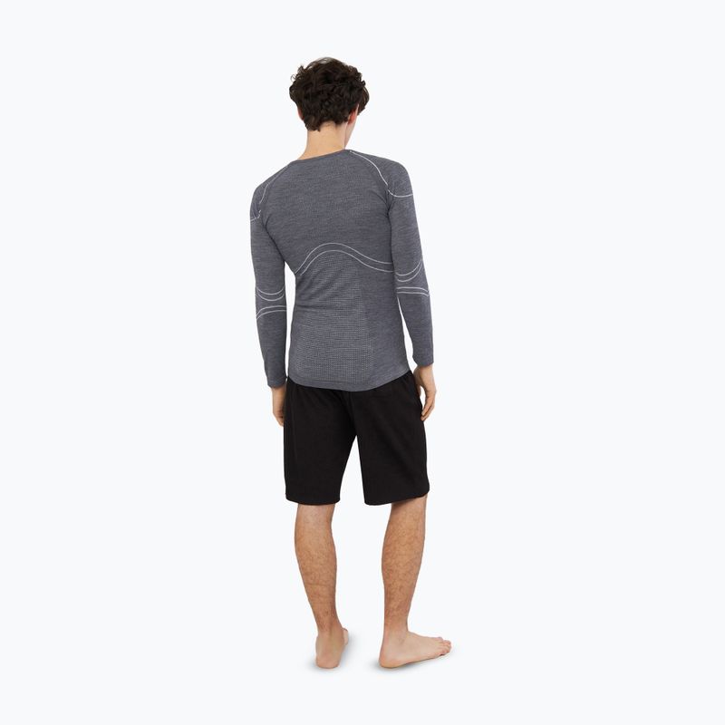 Longsleeve termoactiv pentru bărbați Viking Lan Pro dark grey/light grey 3