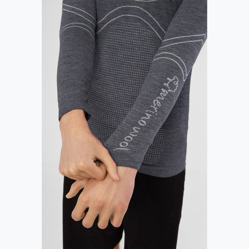 Bluză termică pentru bărbați Viking Lan Pro dark grey/light grey 5